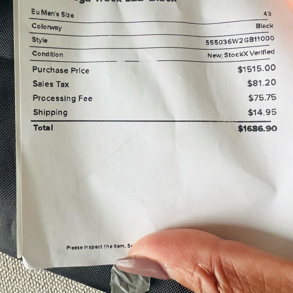 Balenciaga Track Led Black - Picture 3 of 3